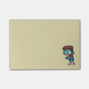 Funny Zombie Guy Post-it Notes