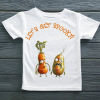 Funny zombie vegetables Halloween
