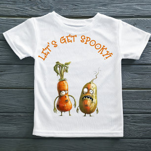Funny zombie vegetables Halloween  T-Shirt