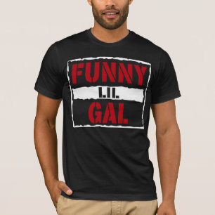 FunnyLilGalReacts Attitude Wrestling Shirt (Black)