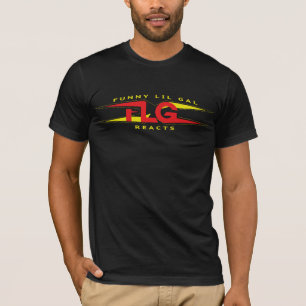 FunnyLilGalReacts Impactful Challengers (Black)  T-Shirt