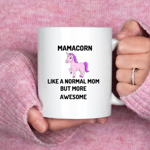 FunnyUnicorn mom gift mother's day mug