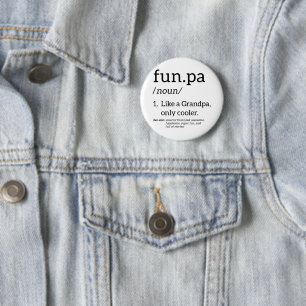 Funpa Like A Grandpa Only Cooler 6 Cm Round Badge
