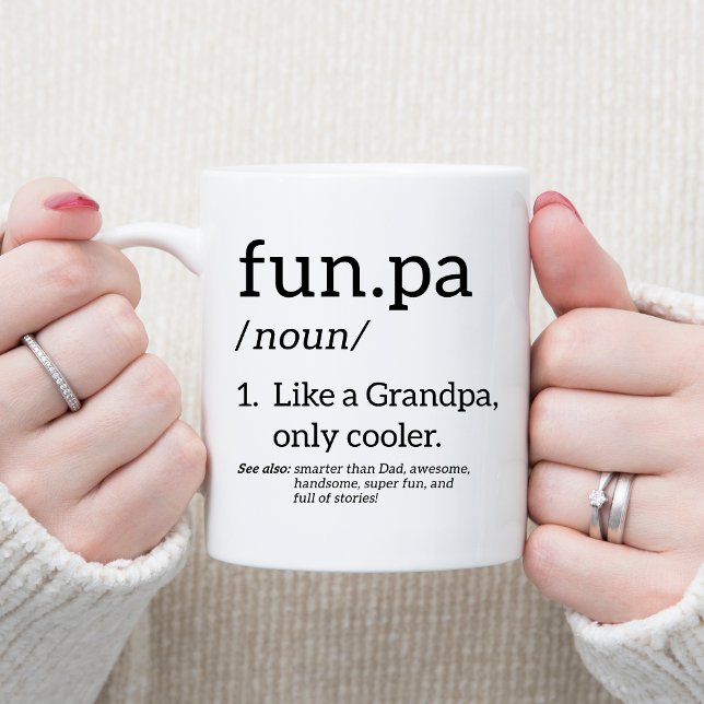 Funpa Like A Grandpa Only Cooler Coffee Mug (Creator Uploaded)