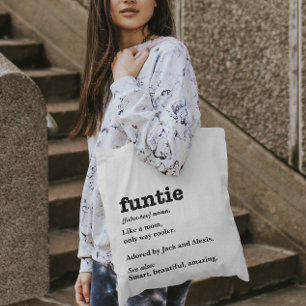 Funtie Definition - Customisable Tote Bag