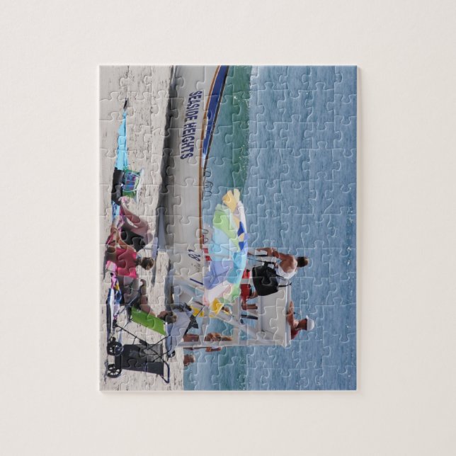 Funtown Pier Seaside Heights New Jersey Shore Jigsaw Puzzle (Vertical)