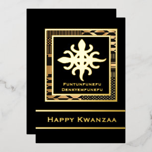 Funtunfunefu Denkyemfunefu Happy Kwanzaa