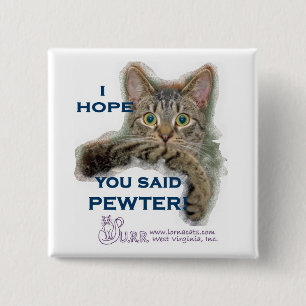 Funy HAHA Hope you said... Square Button