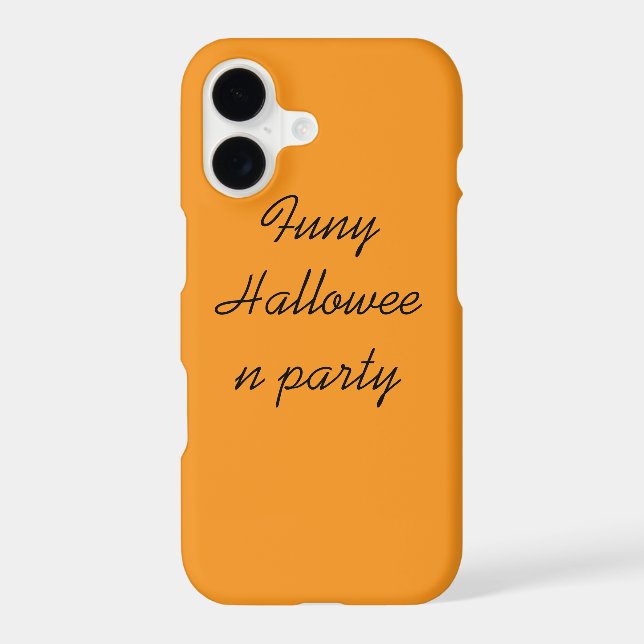 Funy Halloween party IPhone cases (Back)