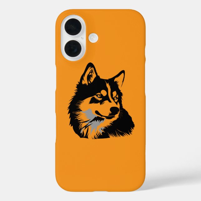 Funy iPhone 16 Cases doglovers. (Back)