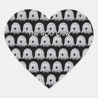 Funy stickers thé boo crew 
