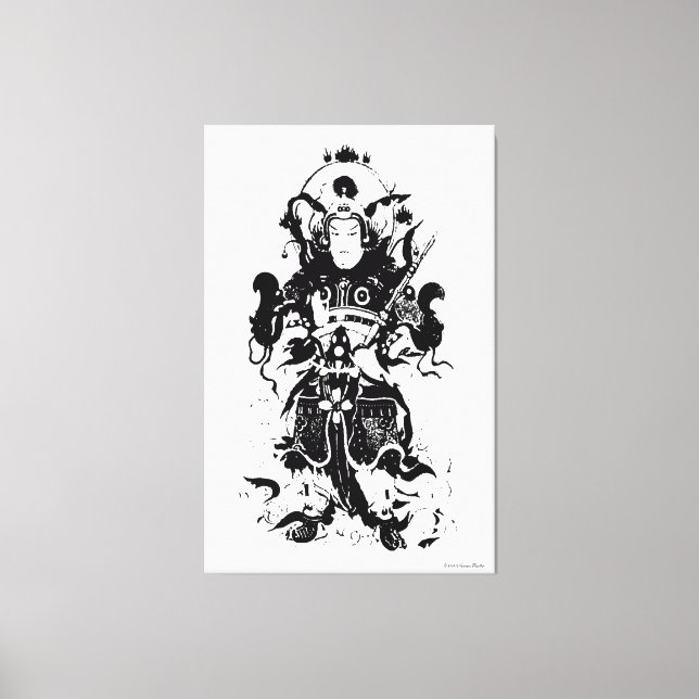 Fuo Tuo Stretched Canvas Print (Front)