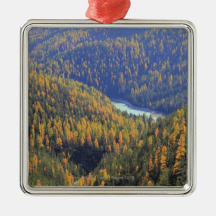 Fuorn Pass 2 Metal Tree Decoration