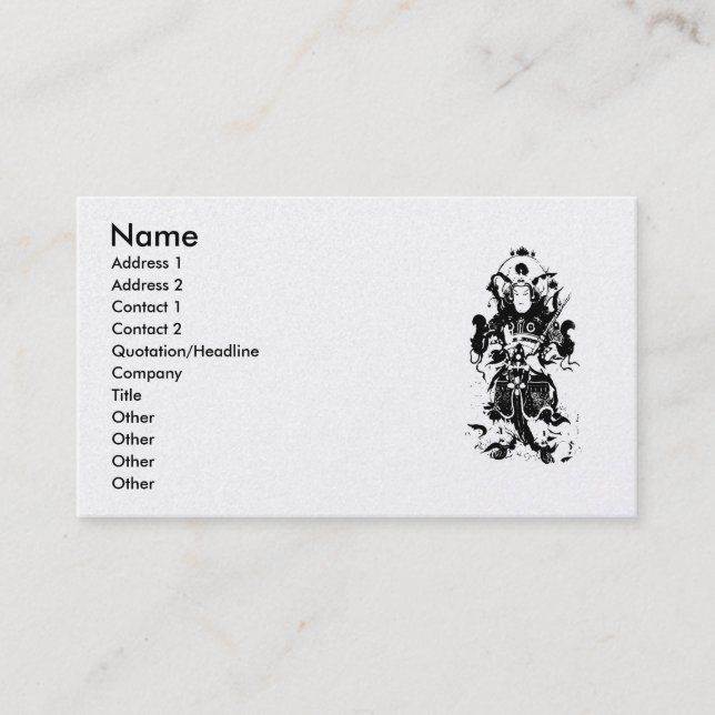 Fuotuo Business Card (Front)