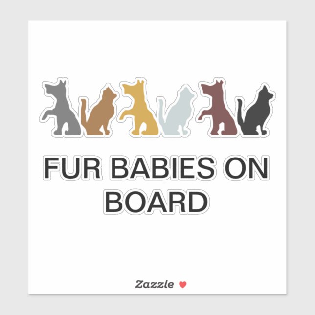 Fur Babies on Board (Sheet)