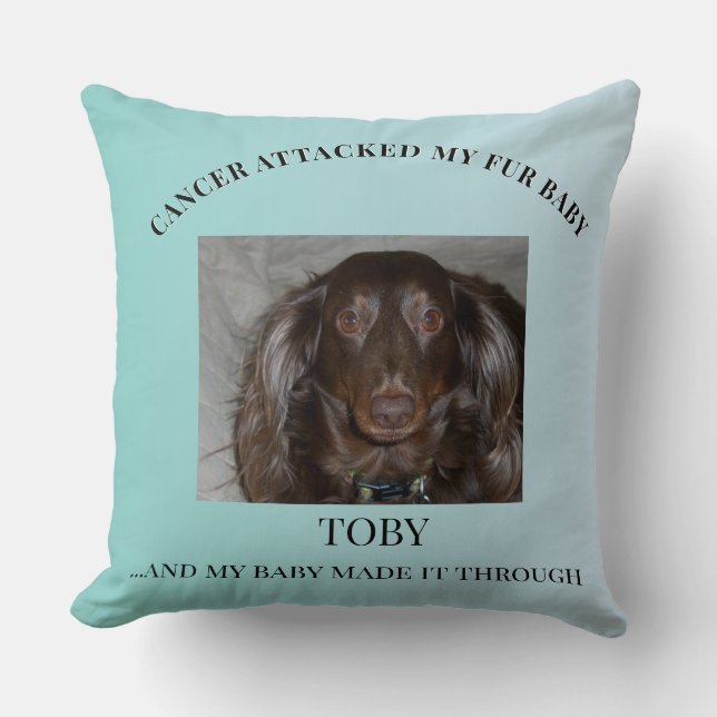 Fur Baby Hope & Healing Design Cushion (Front)