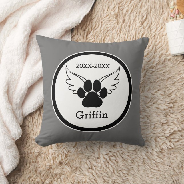 Fur baby Memorial Custom  Cushion (Blanket)