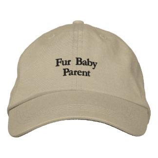 Fur Baby Parent Embroidered Hat