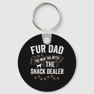Fur Dad Dog Fathers Day 2026 Key Ring