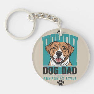 Fur Dad Keychain