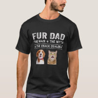 Fur Dad The Man The Myth Men Gift Funny Dog Cat Fa
