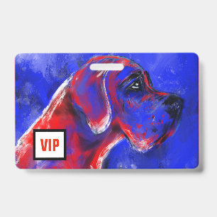 Für Doggen VIPs ID Badge