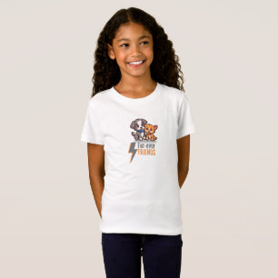 Fur-ever Friends – Cute Dog & Cat Besties Tee 