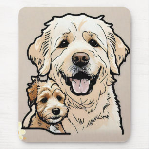 "Fur Ever Friends" Mouse Pad