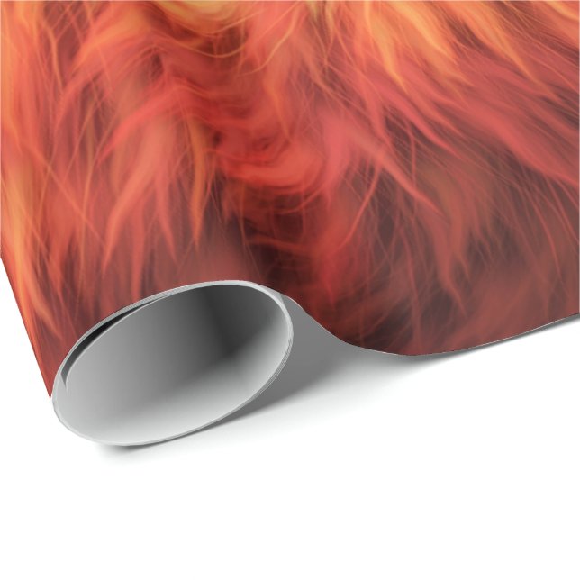 Fur Fire 1 Wrapping Paper (Roll Corner)