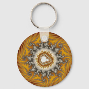 Fur - Fractal Key Ring