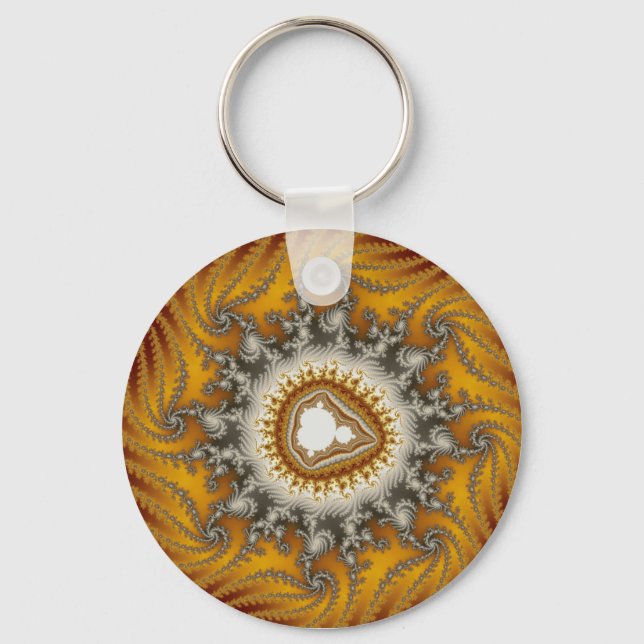 Fur - Fractal Key Ring (Front)
