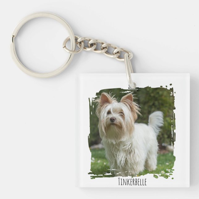 Fur Friend Photo Key Ring (Front)