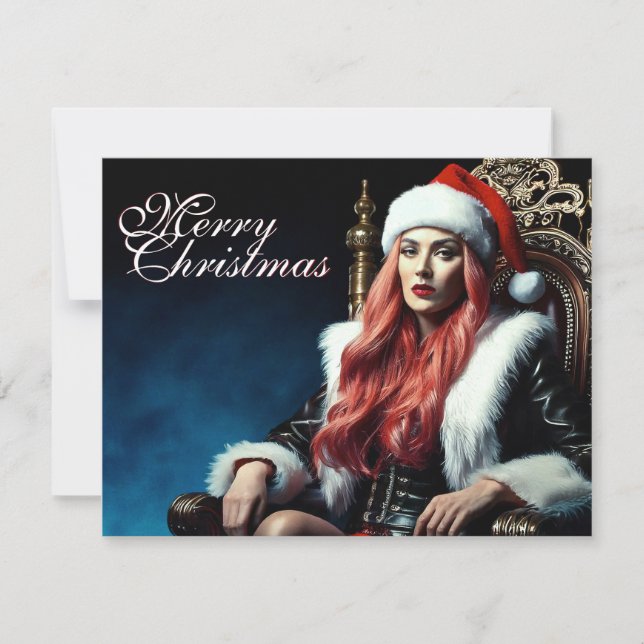 Fur & Leather Diva – Merry Christmas (Front)