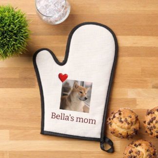 Fur Mama Love – Cute Dog Photo Oven Mitt