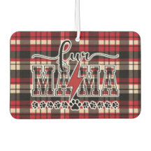 Fur Mama Plaid Air Freshener