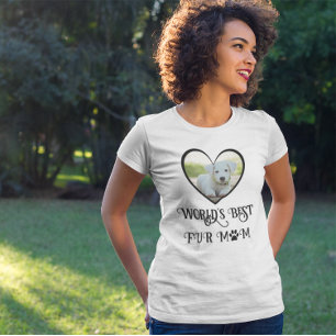 Fur Mum Dog Photo T-Shirt
