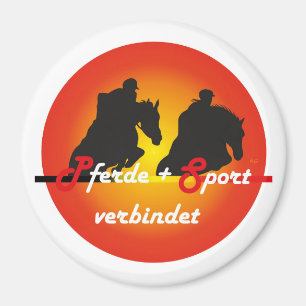 Für Pferde und Pferdesport Liebhaber Magnete Magnet