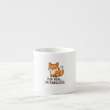 Fur real fabulous fox mug