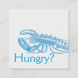 Für Restaurants Square Business Card