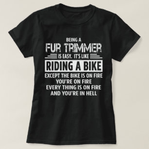 Fur Trimmer T-Shirt