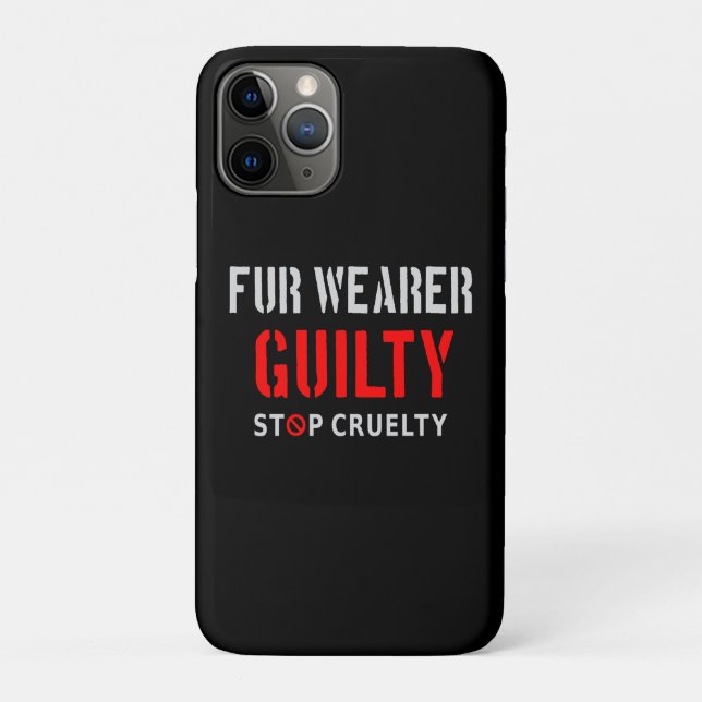 Fur wearer guilty Case-Mate iPhone case (Back)