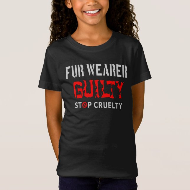 Fur wearer guilty T-Shirt (Front)