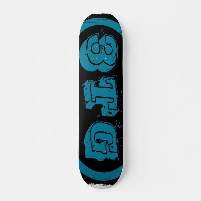 Furiosity Deck Skateboard (Front)