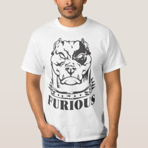Furious Dog Graphic T-Shirt