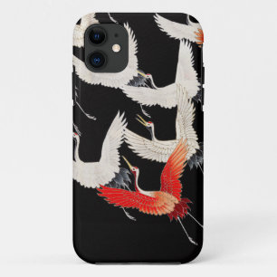 Furisode with a Myriad of Flying Cranes Case-Mate iPhone Case