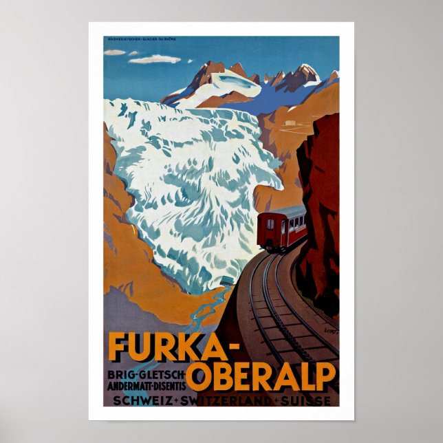 Furka-Oberalp Poster (Front)