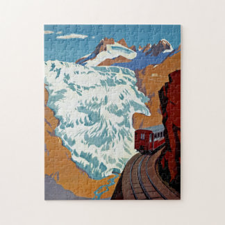 Furka-Oberalp Switzerland Jigsaw Puzzle