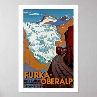 Furka-Oberalp Switzerland Poster