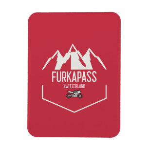 Furka Pass Switzerland Magnet
