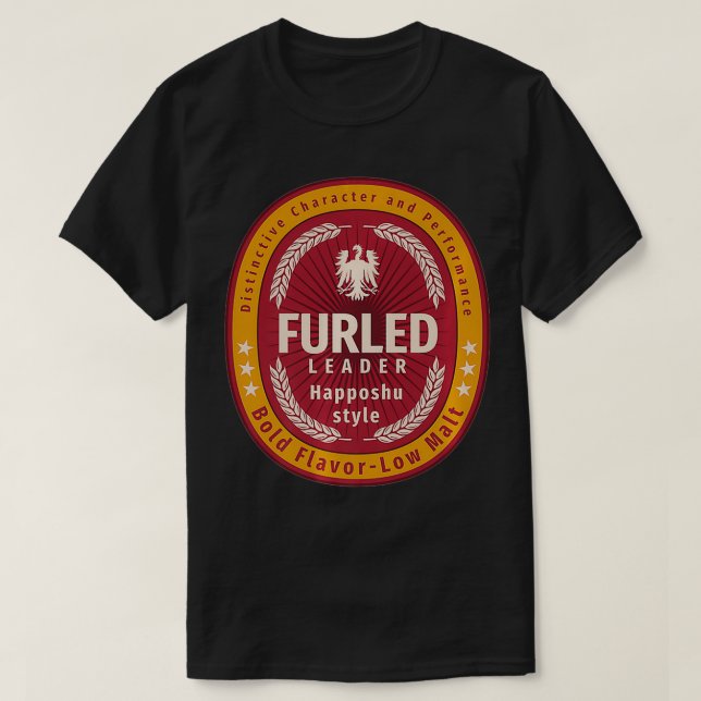 FURLED LEADER Happoshu Premium  T-Shirt (Design Front)